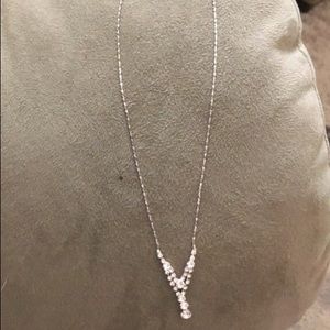 Cubic zirconia necklace set of 6